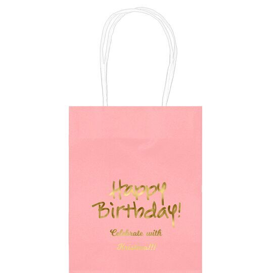 Studio Happy Birthday Mini Twisted Handled Bags